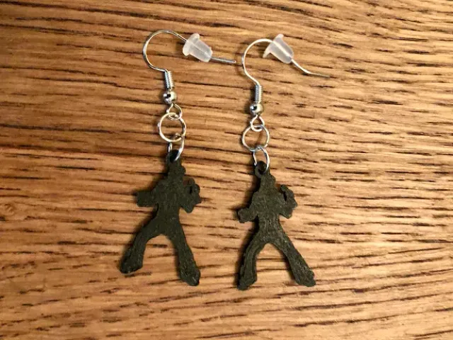 Dancing Elvis Presley Earrings