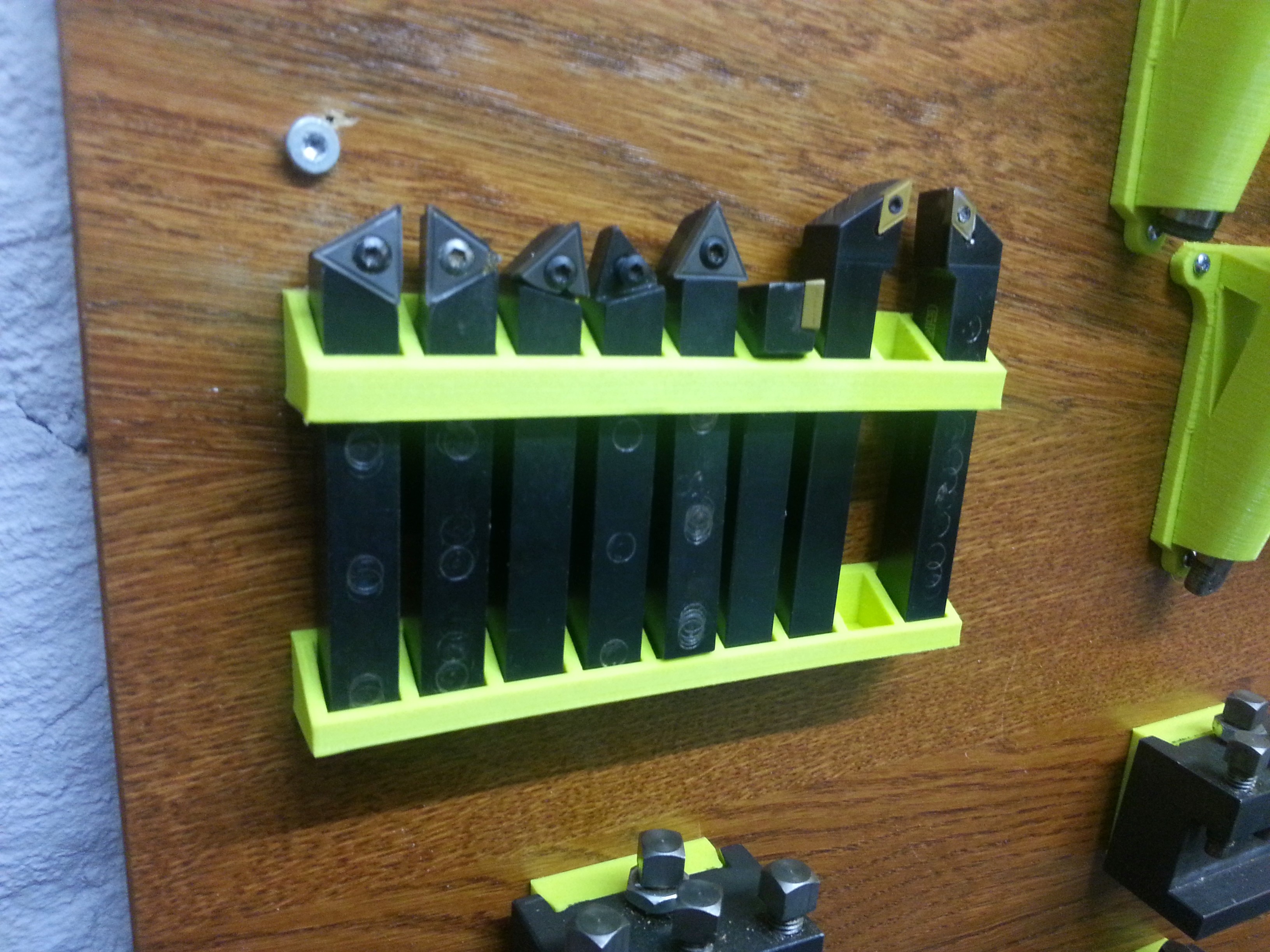 12mm Lathe tool wall holder