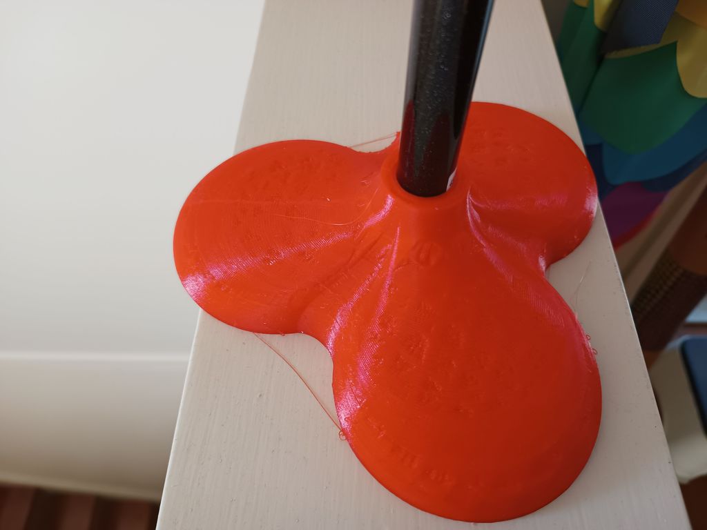 large Walking Stick foot V2 by Jangy Download free STL model