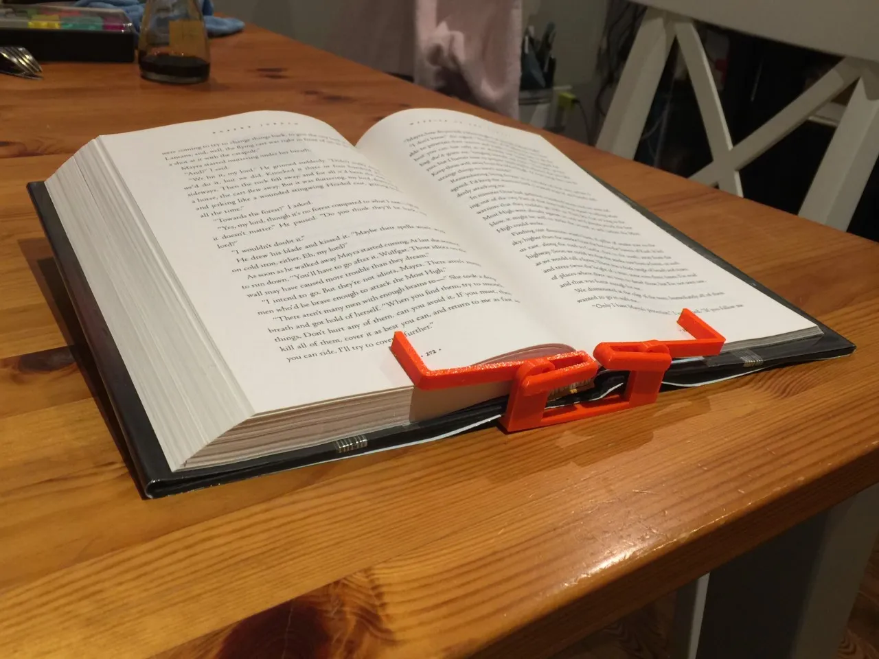 reading for book holders