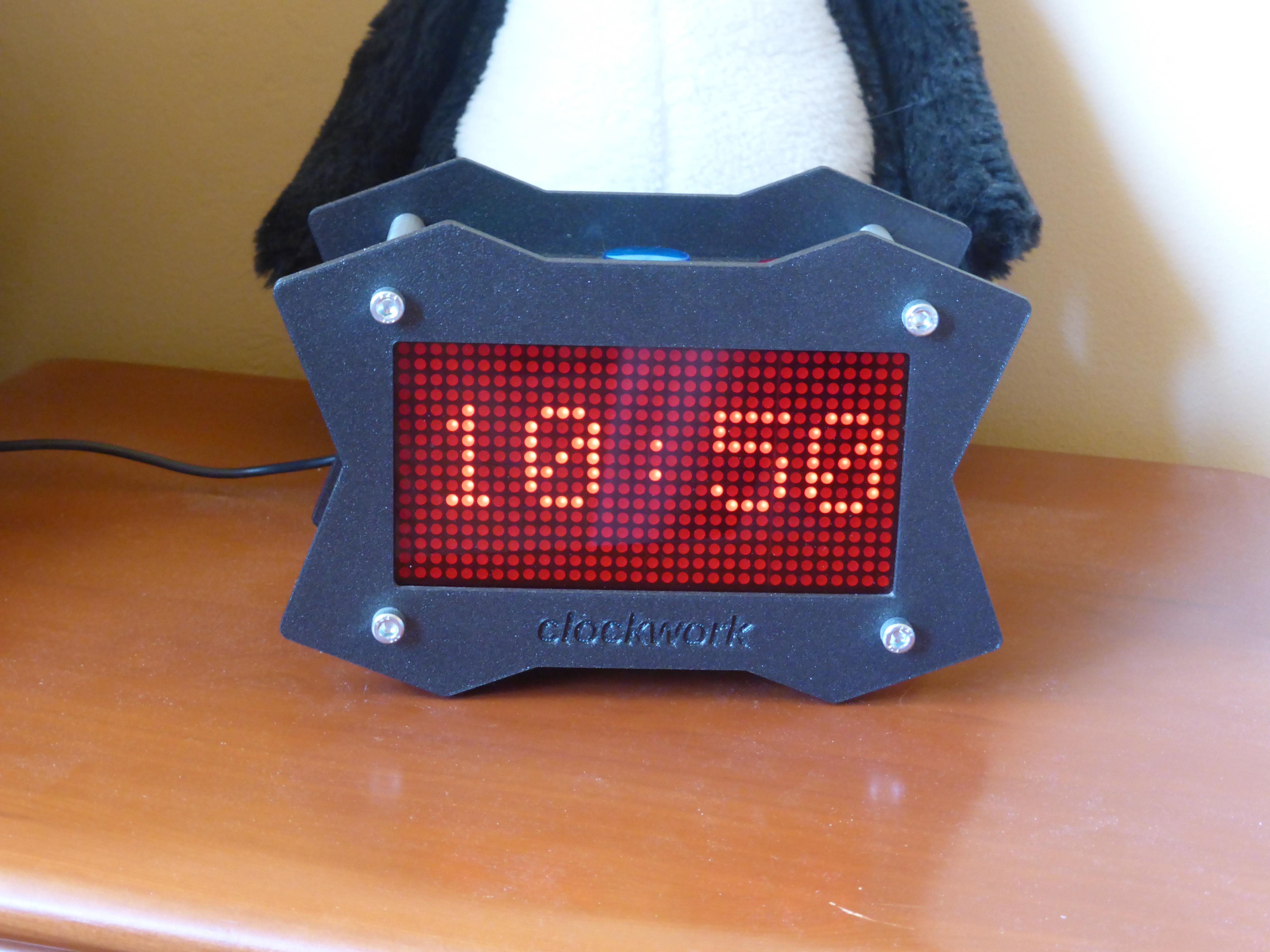 led matrix display housing