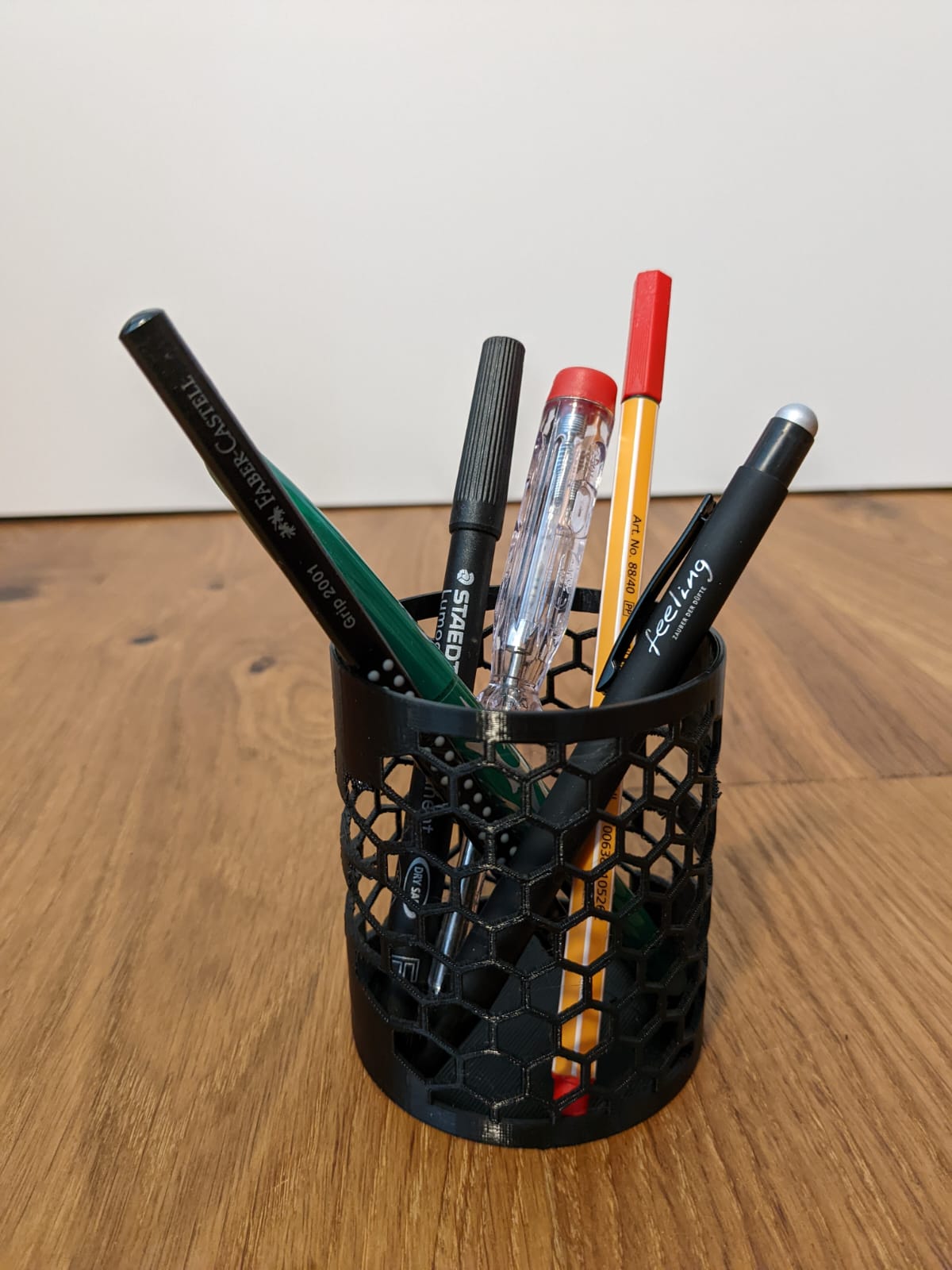 Hex Cup Pen Holder