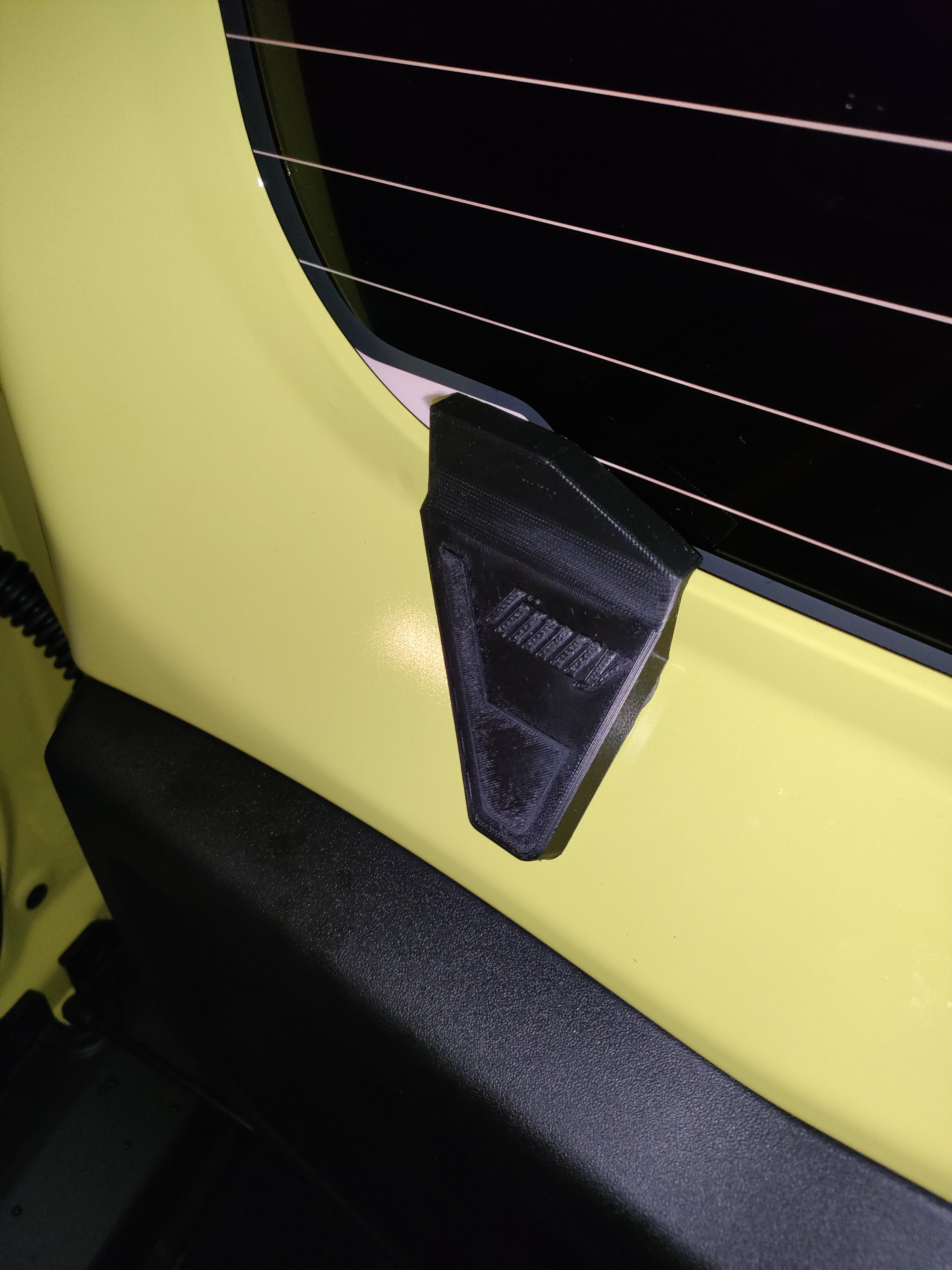 Jimny JB64 JB74 rear window antifog cable cover