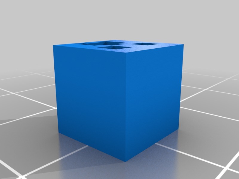 2piece Minecraft creeper by gmarsh23 Download free STL model