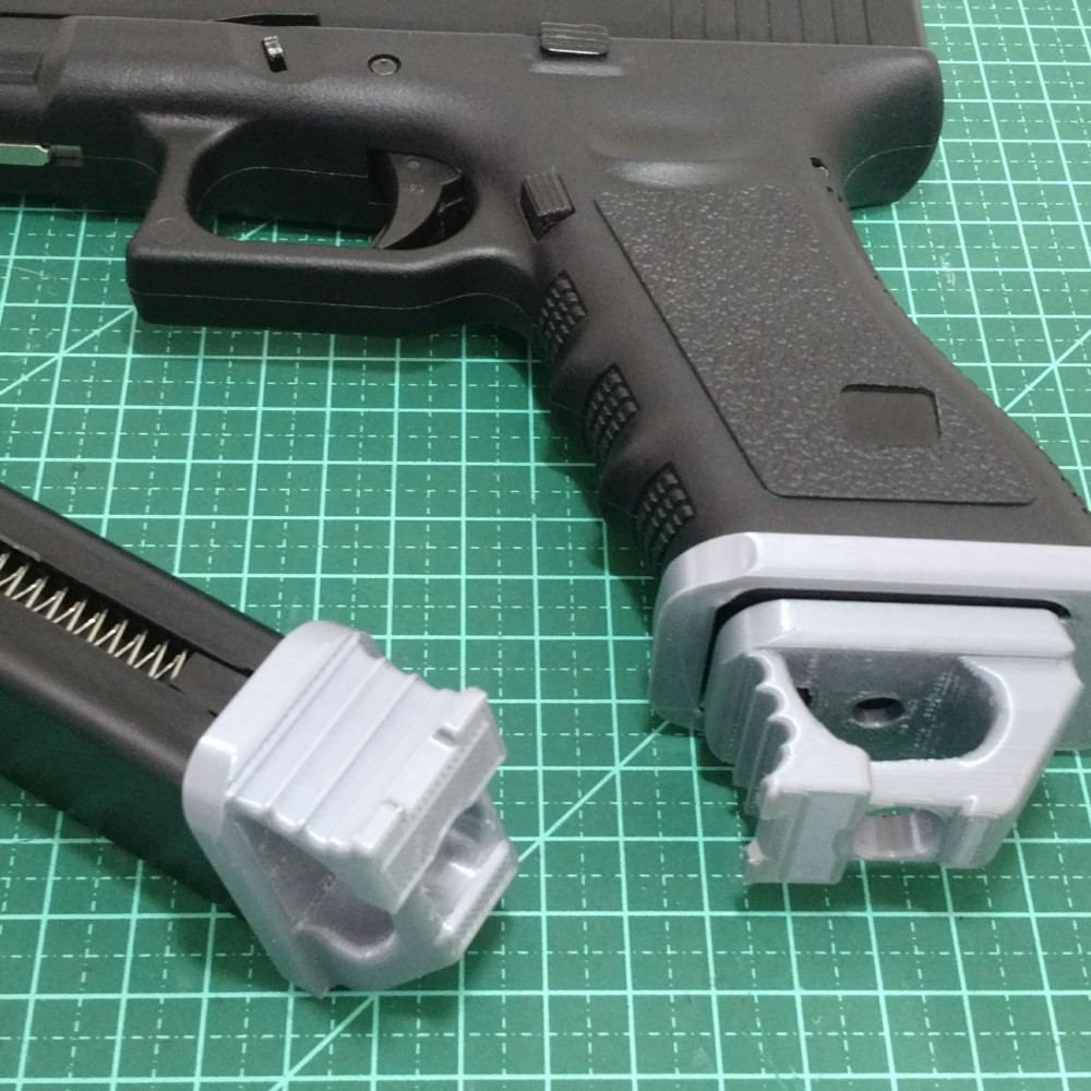 Airsoft magazine speedplate for Glocks