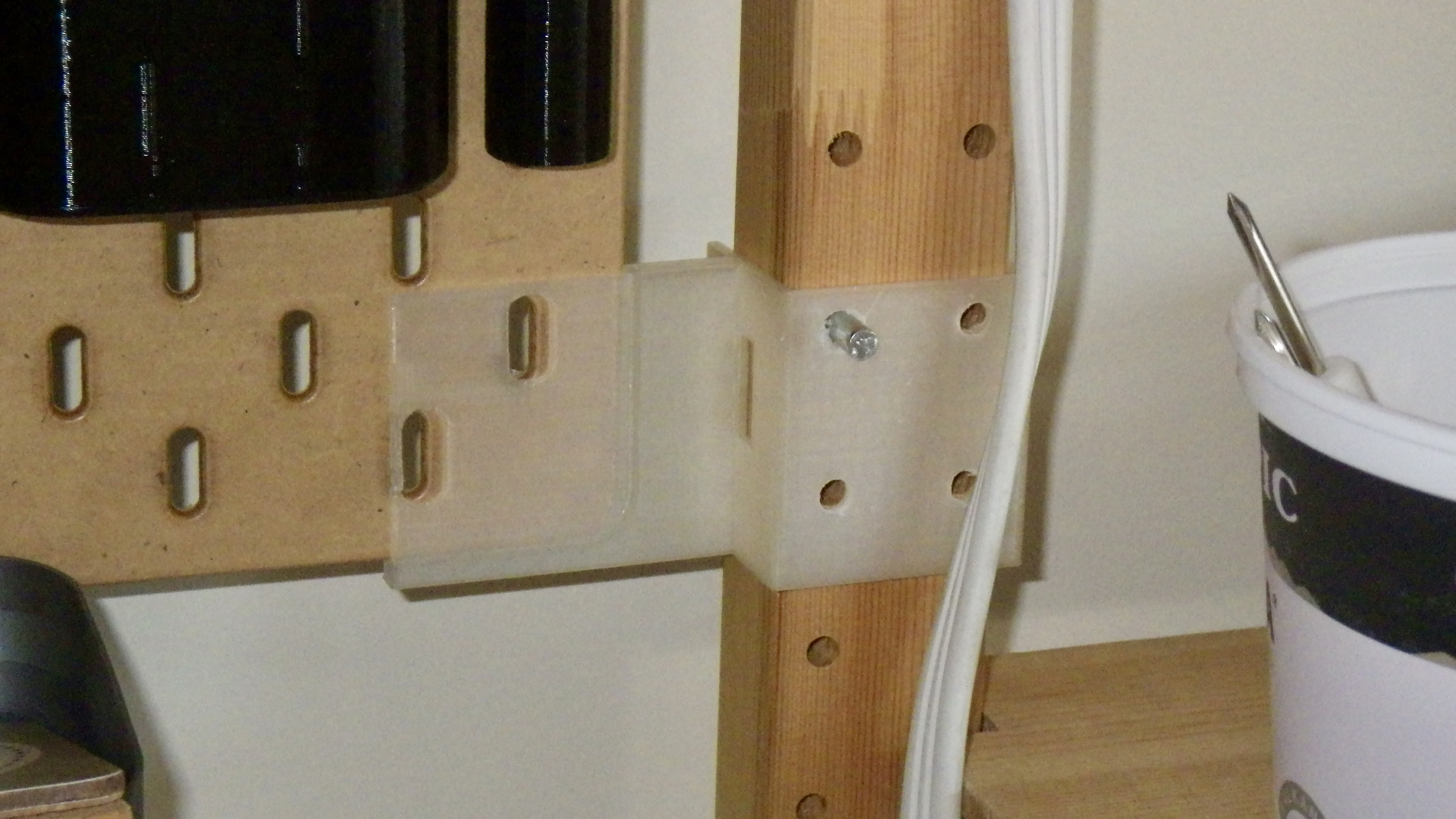 Ivar Skadis adapter mount (without screws) by Brad Grier Download
