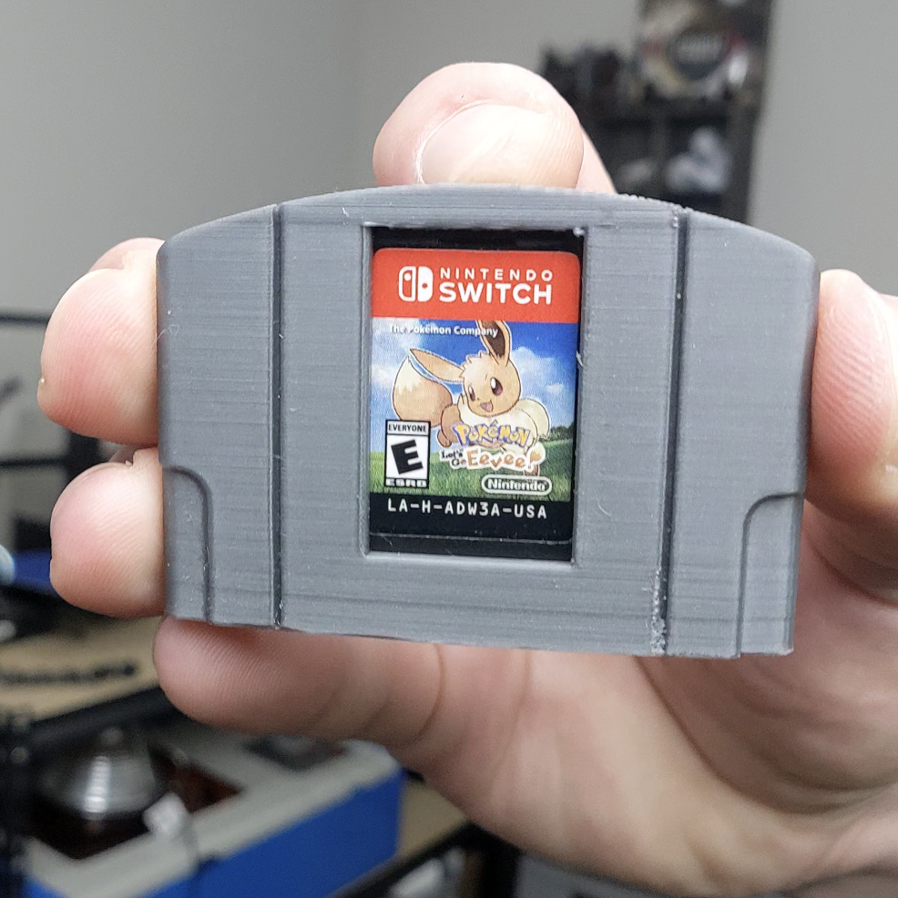 N64 retro switch game case