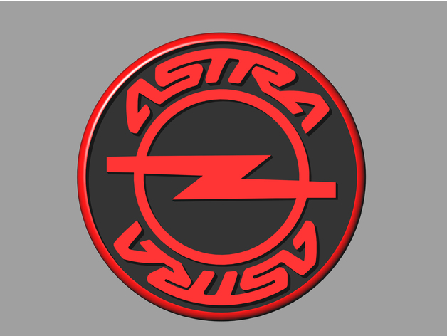 Opel Astra wheel rim cap by Gianluca Maker3DDesign | Download free STL ...