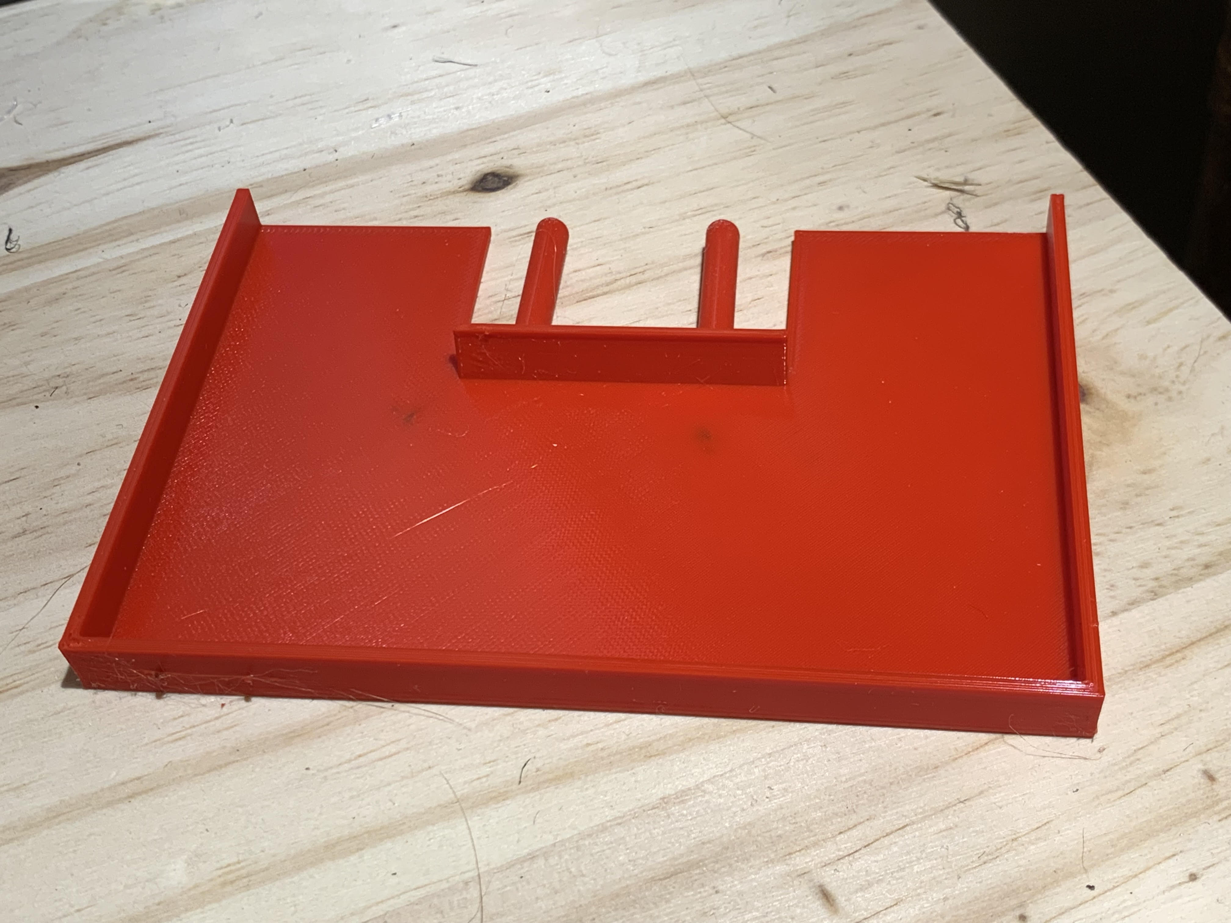 Utility tray for Ikea IVAR Shelf