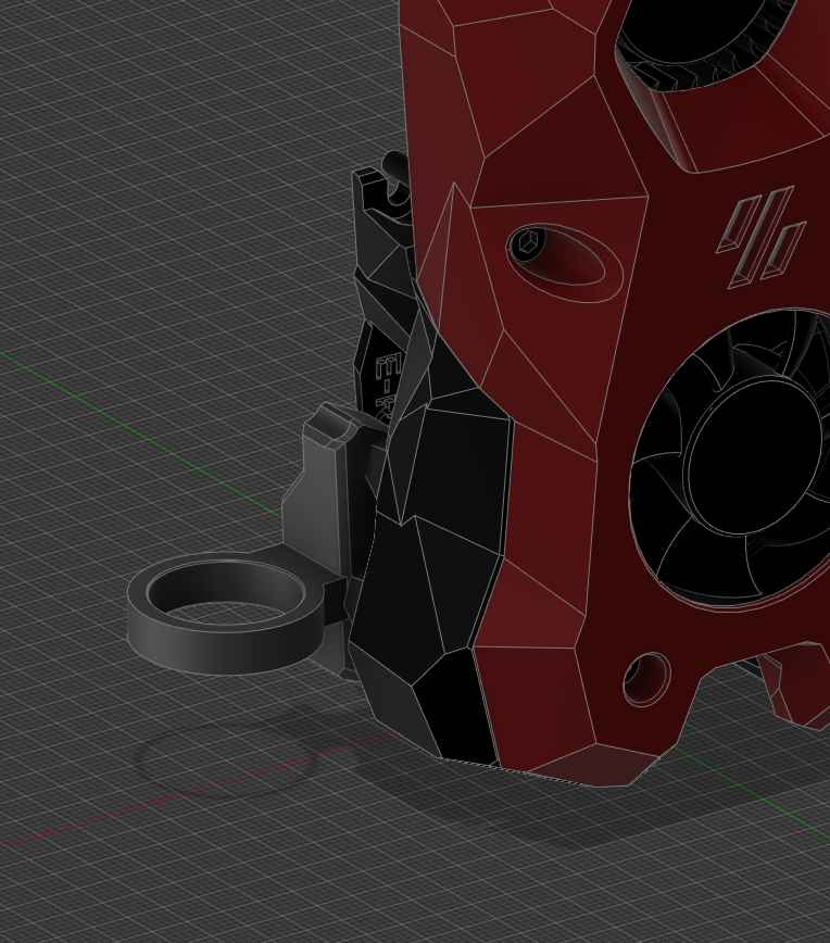 Voron Stealthburner  EZABL mount ADLX remix for 12mm & 18mm probes
