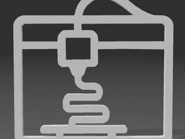 3D-Printer, 2D Art, line art, wall decor