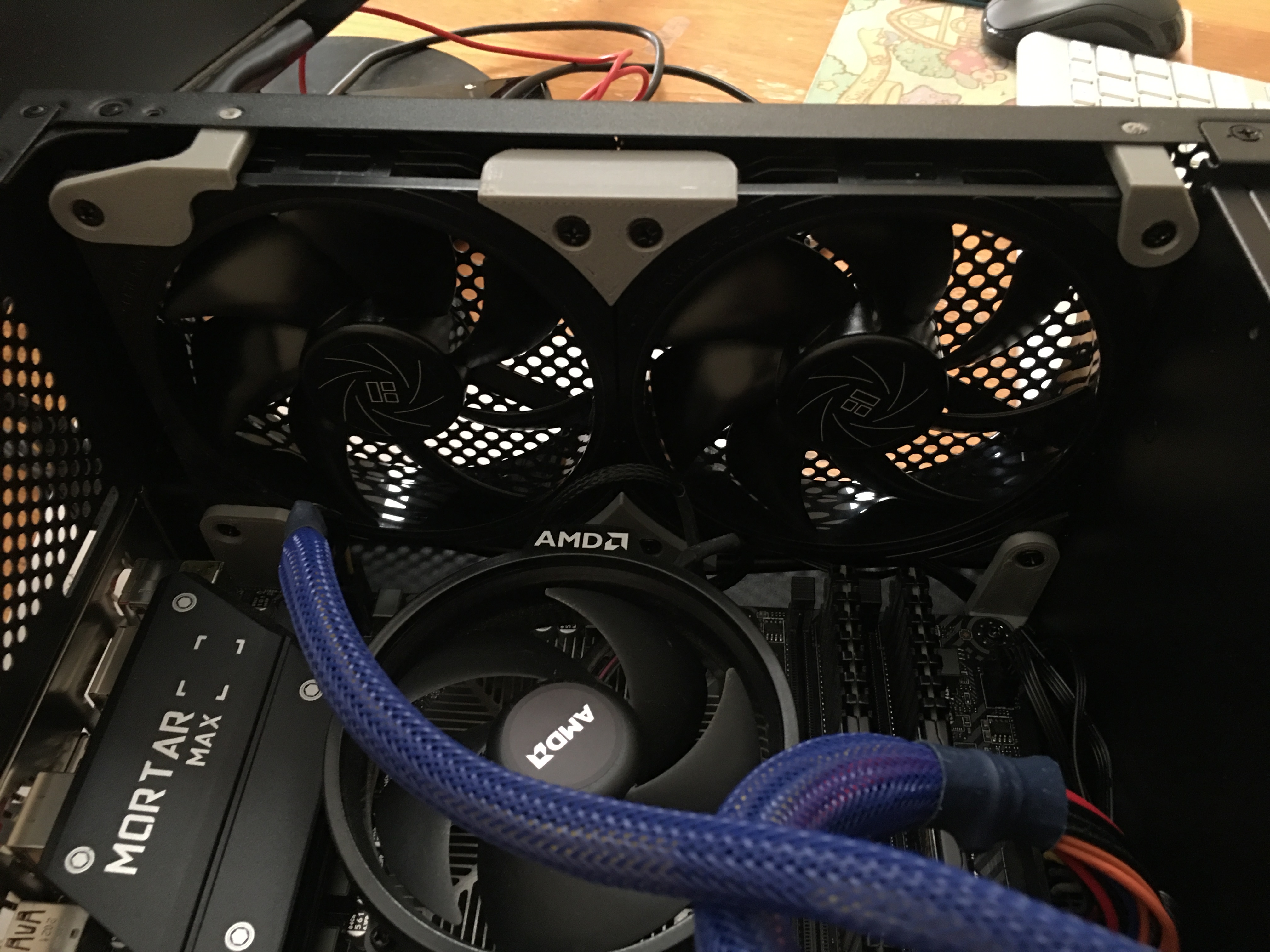 Metalfish S5 MAX 120 mm top fan mount
