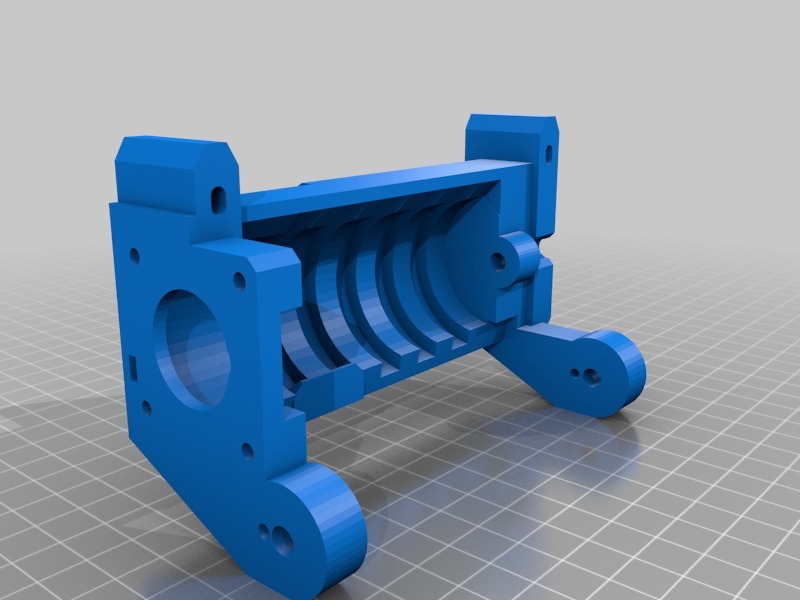 Multi-extruder derived from the Prusa Multi Material 2 upgrade. by ...