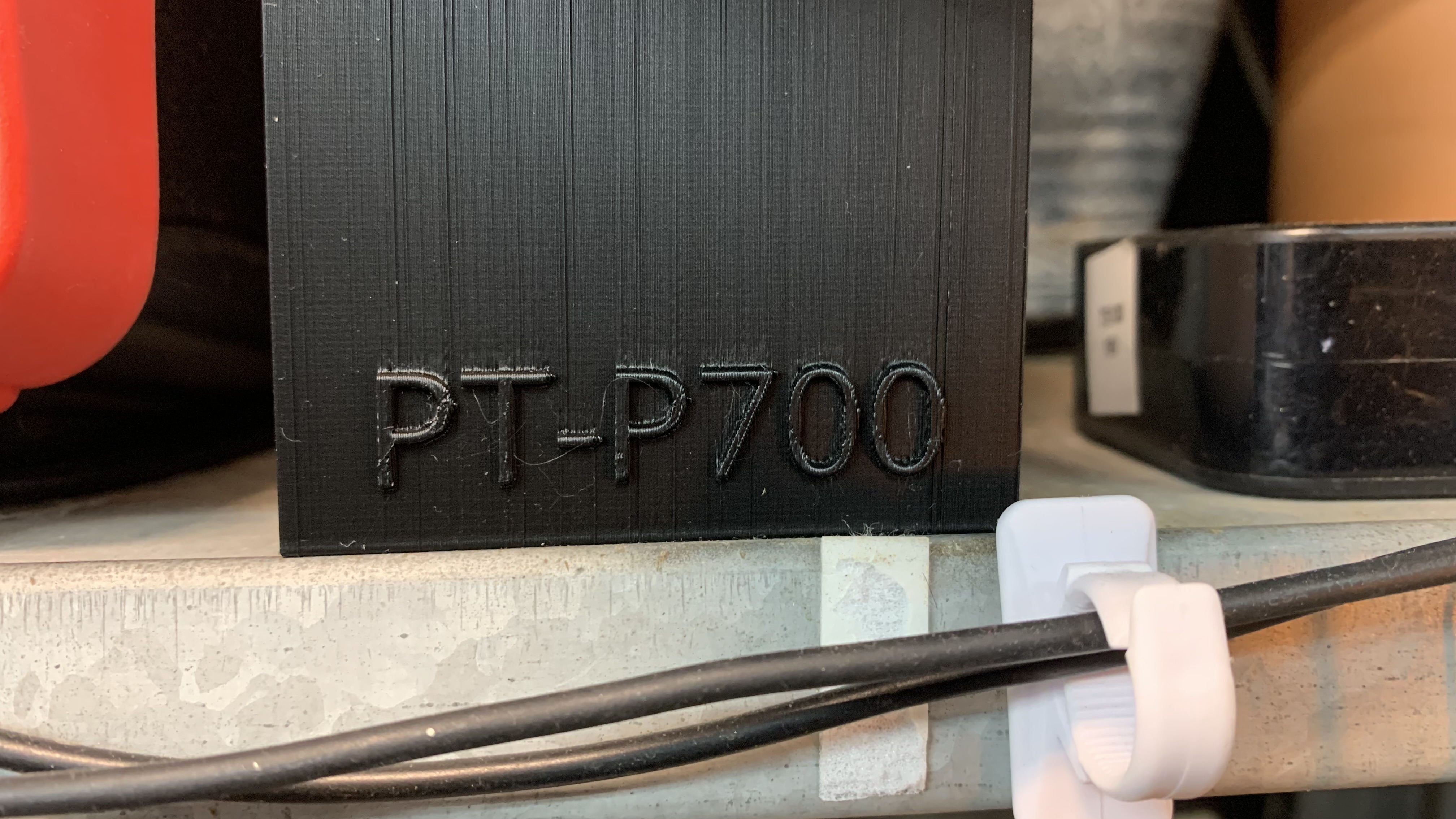 Brother PTP700 Label Printer Output Catch Tray by Billd Download