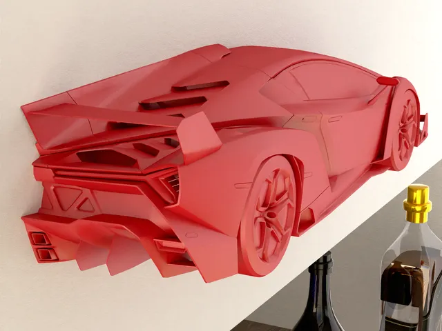 Lamborghini Veneno Wall-mounted