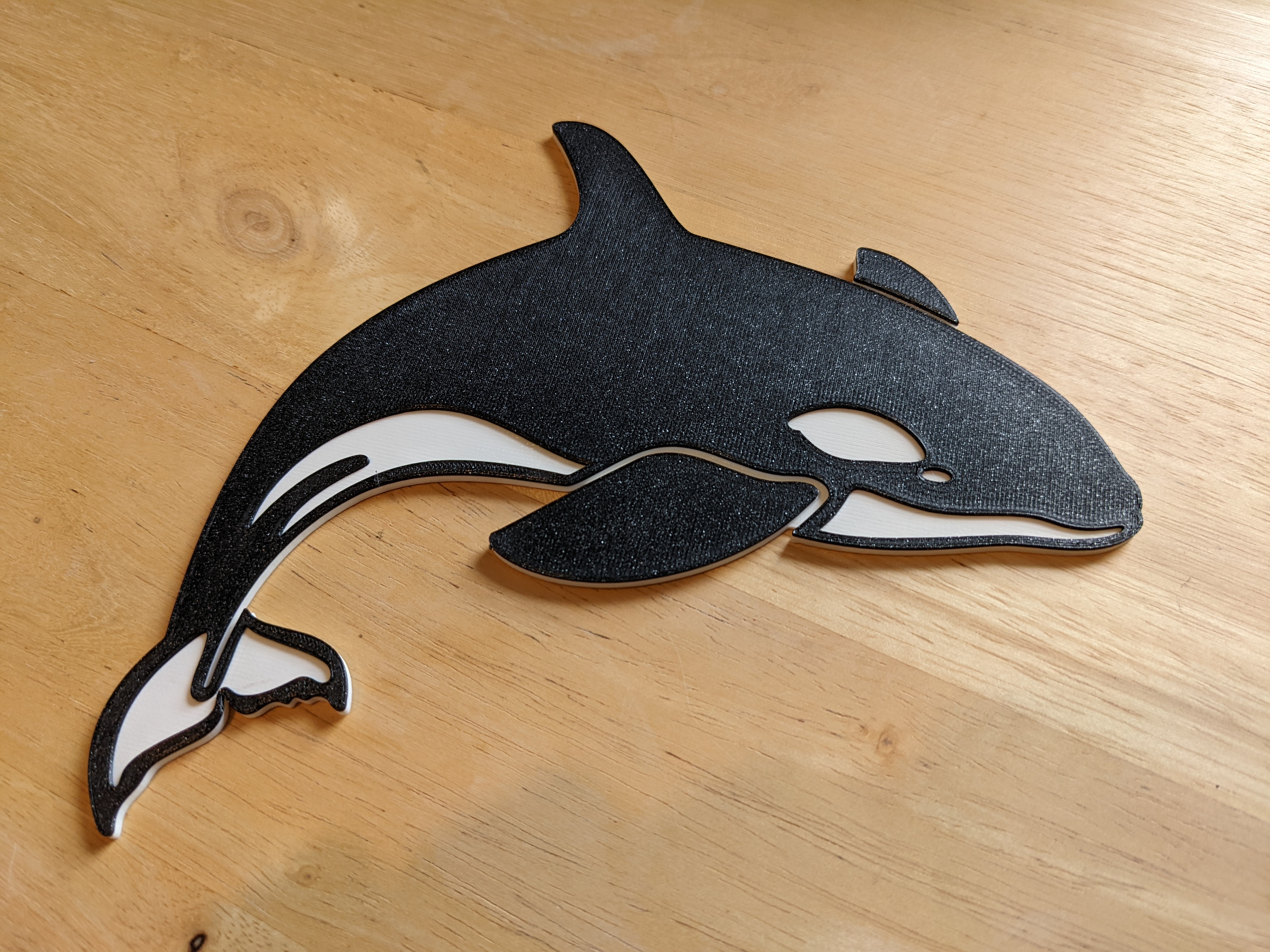 Orca Killer Whale Decoration or Card