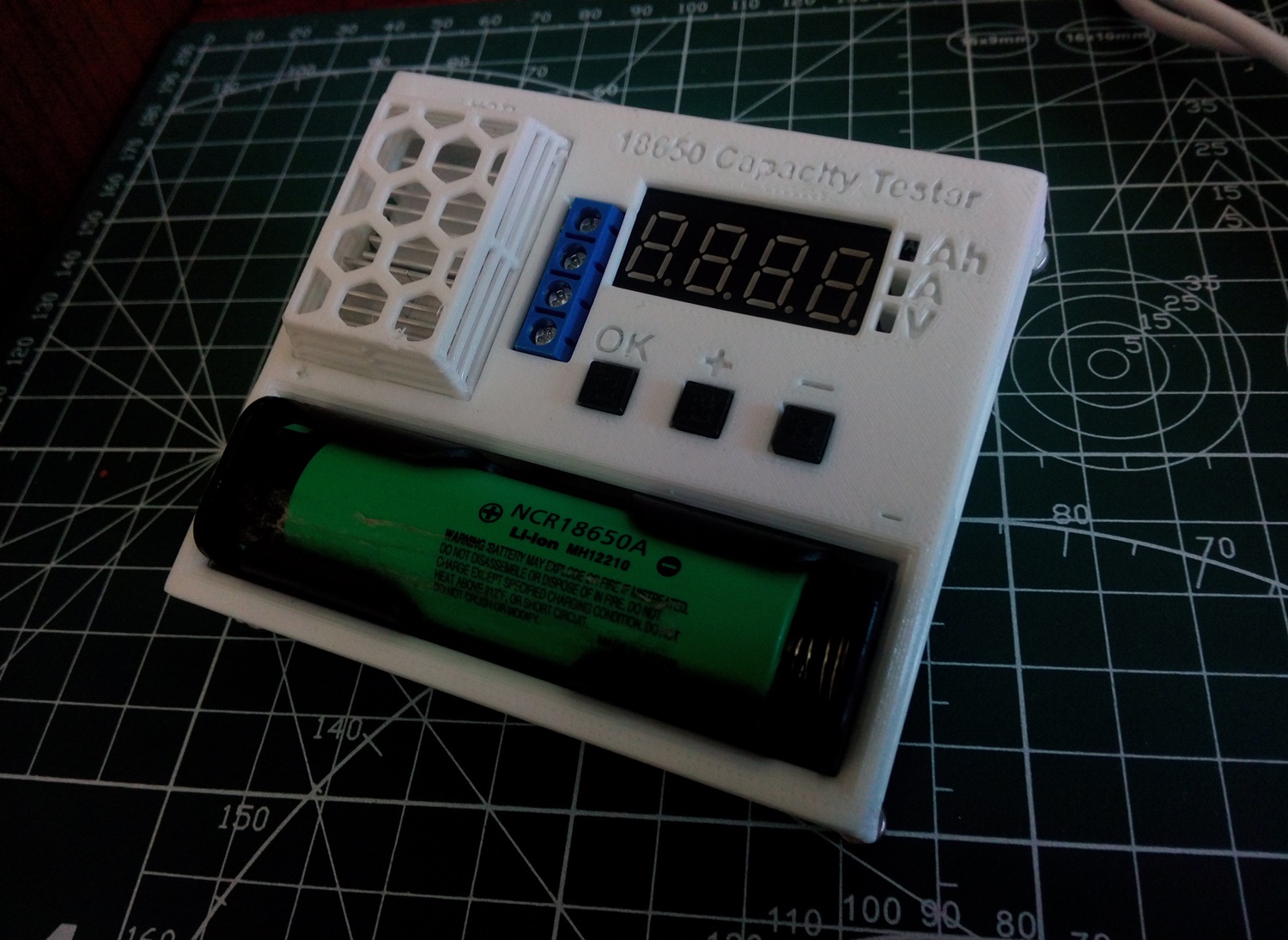 ZB2L3 Case - 18650 Battery Capacity Tester Housing