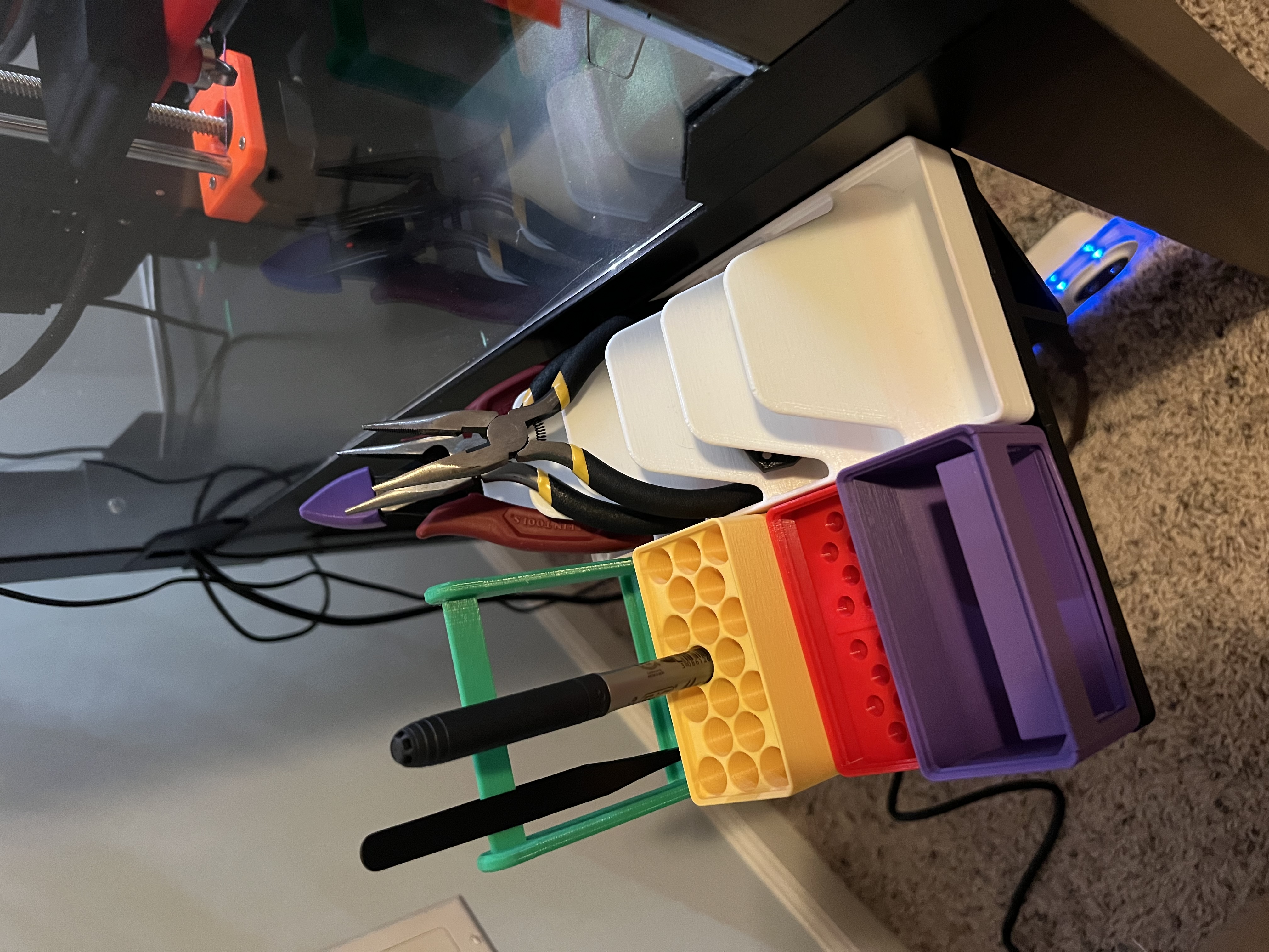 Gridfinity Baseplate Mountable Ikea Lack — miniatura 2