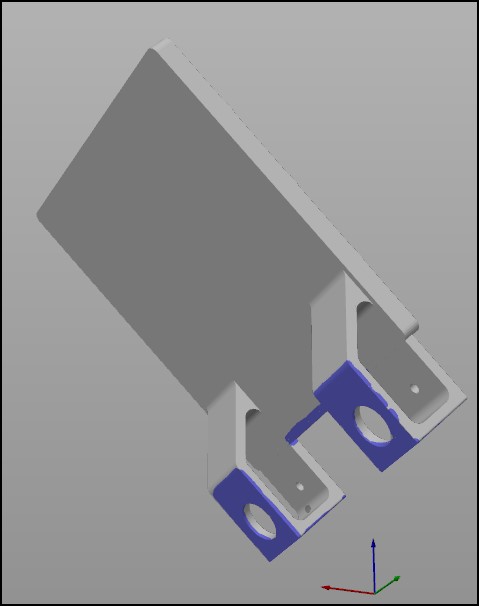 Gridfinity Baseplate Mountable Ikea Lack — miniatura 5