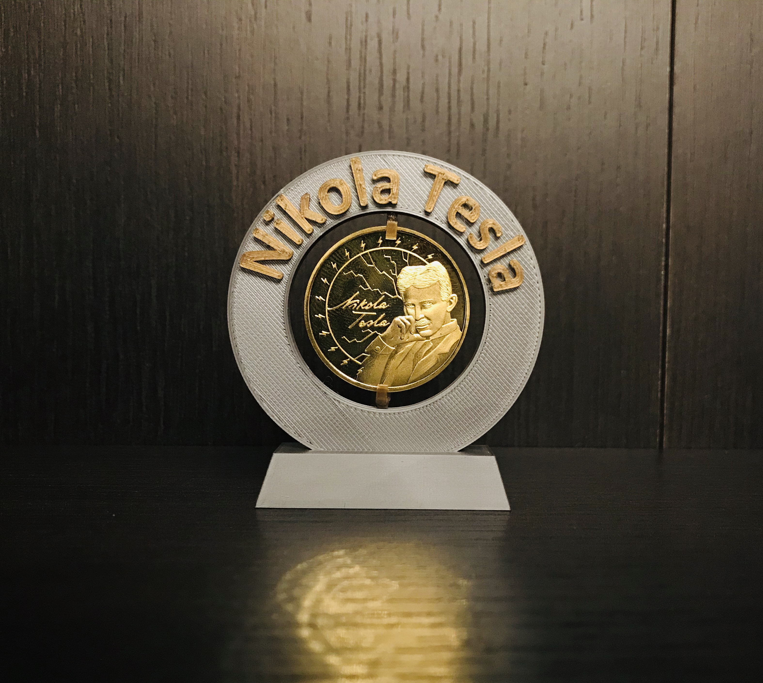 Stand Tesla coin