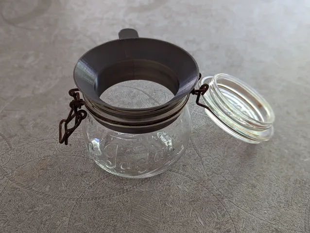 Oil Jar Funnel 80mm (Weck, Le Parfait...)