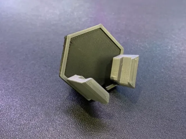 Modern Key Hanger Honeycomb Wall - Mini
