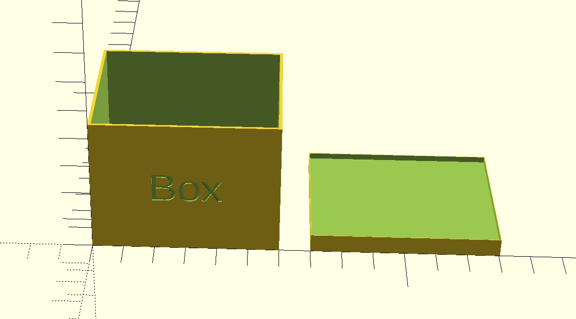 box model 3d