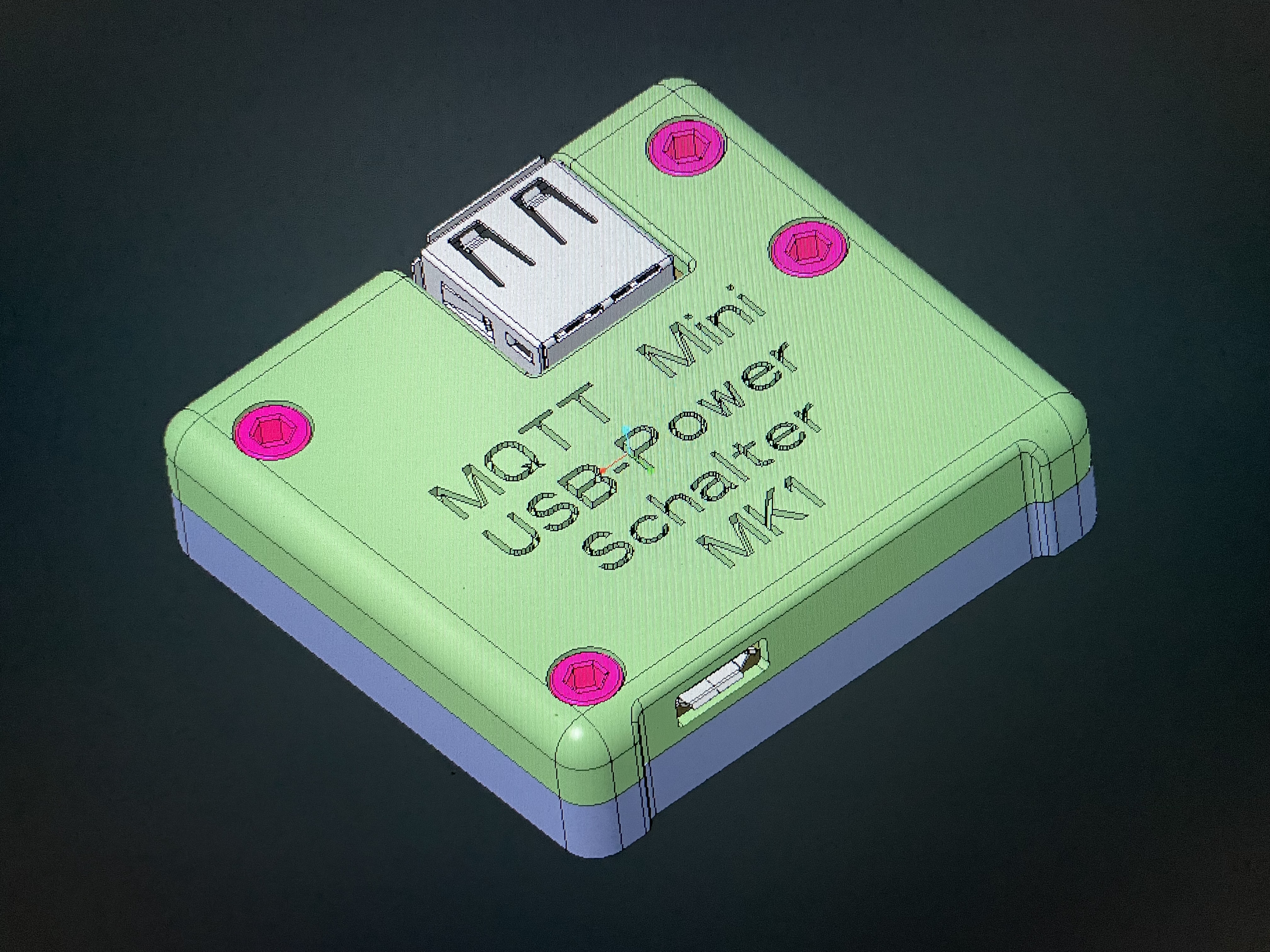 MQTT Mini USB-Power Schalter MK1
