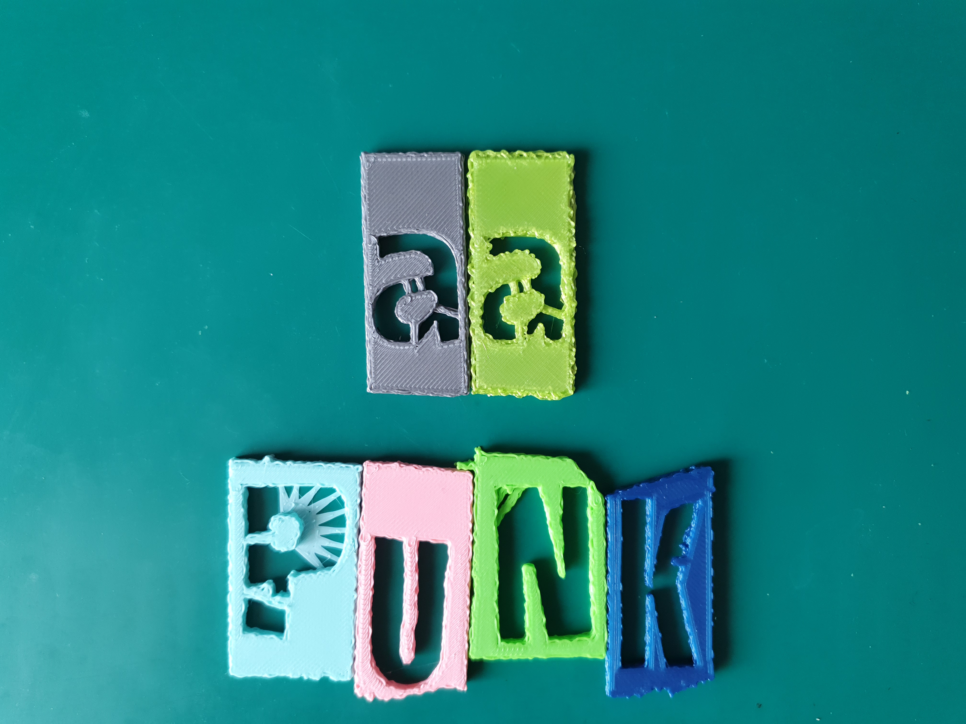 🅰 Punk font letter A