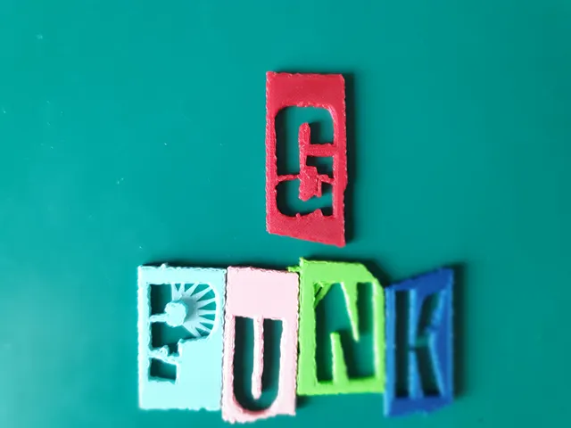 *️⃣ Punk font letter G