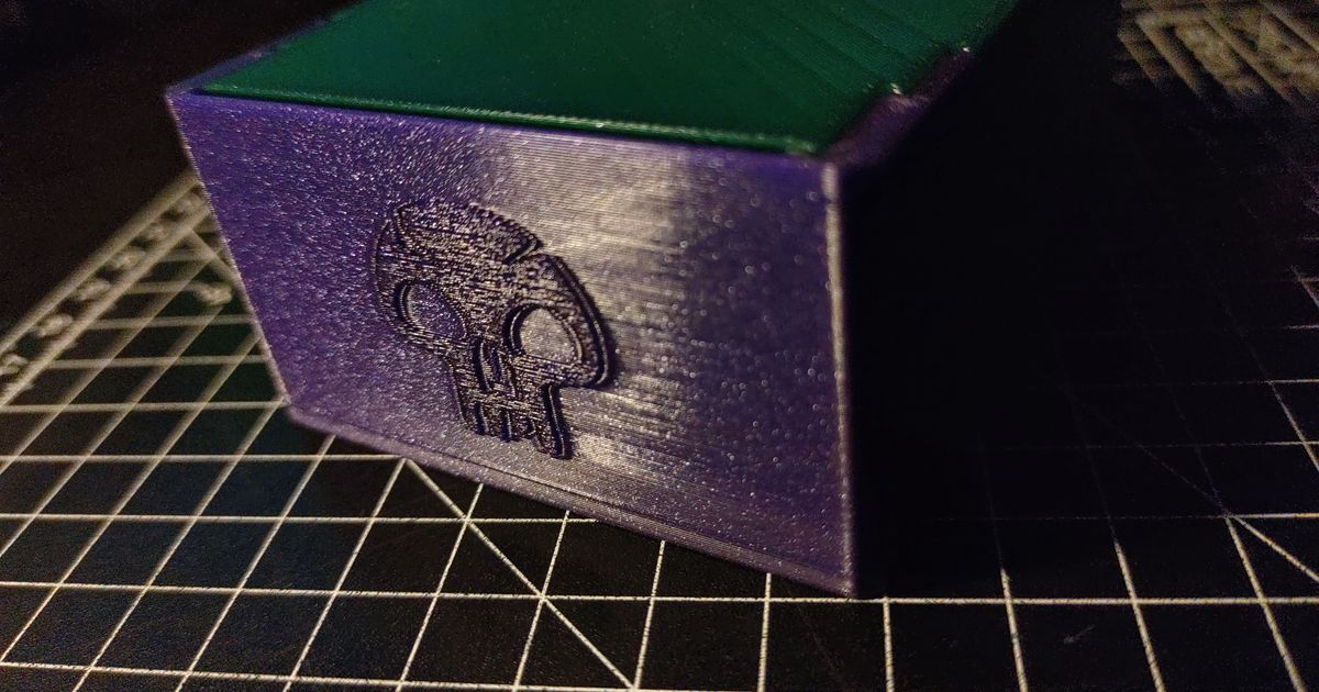 Sliding Deckbox by Matt Eagle | Download free STL model | Printables.com