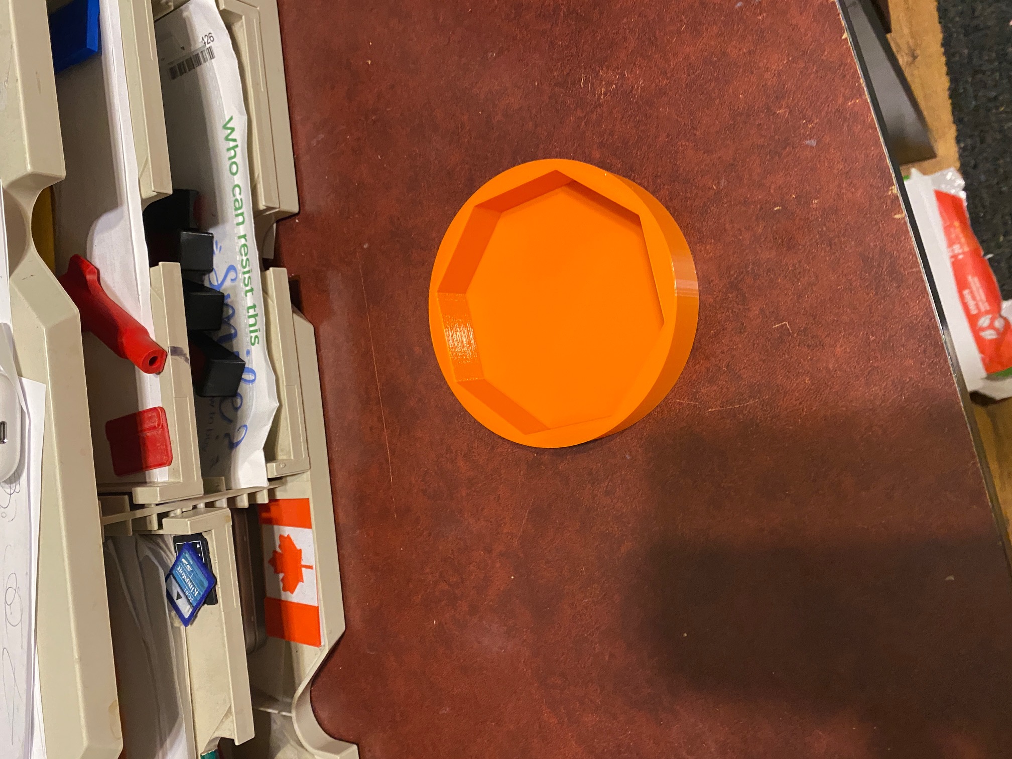 Oilers coaster holder / case