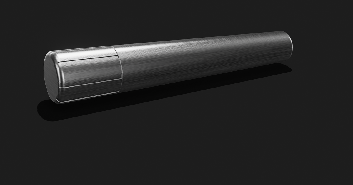 Spliff/Joint carry tube with screw lid by andyroo770 Download free