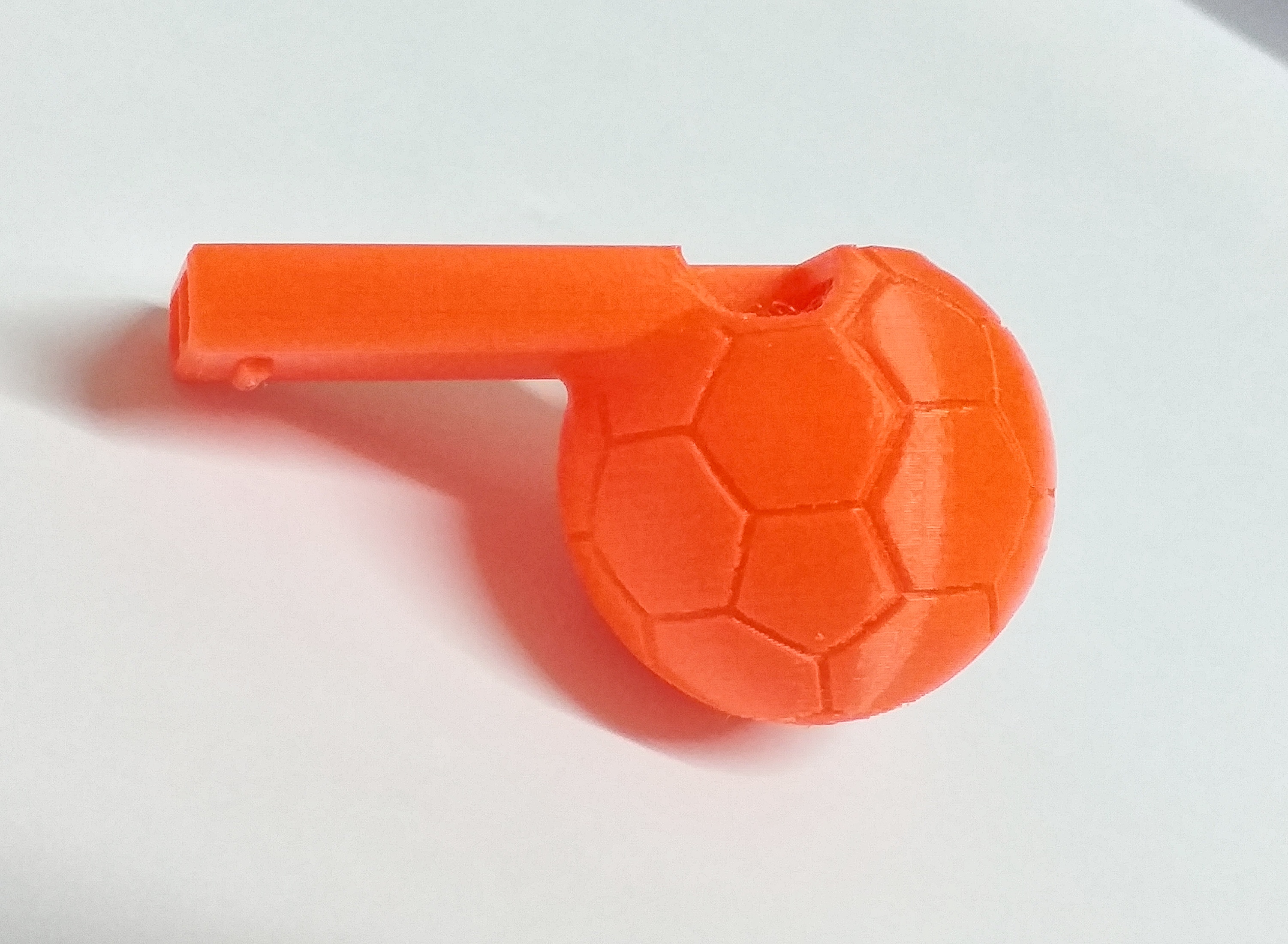 Soccer ball whistle