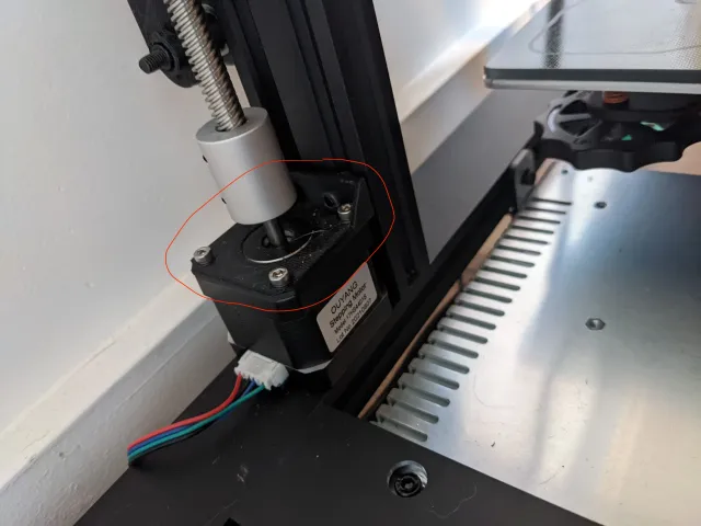 Z axis Stepper Motor Mount
