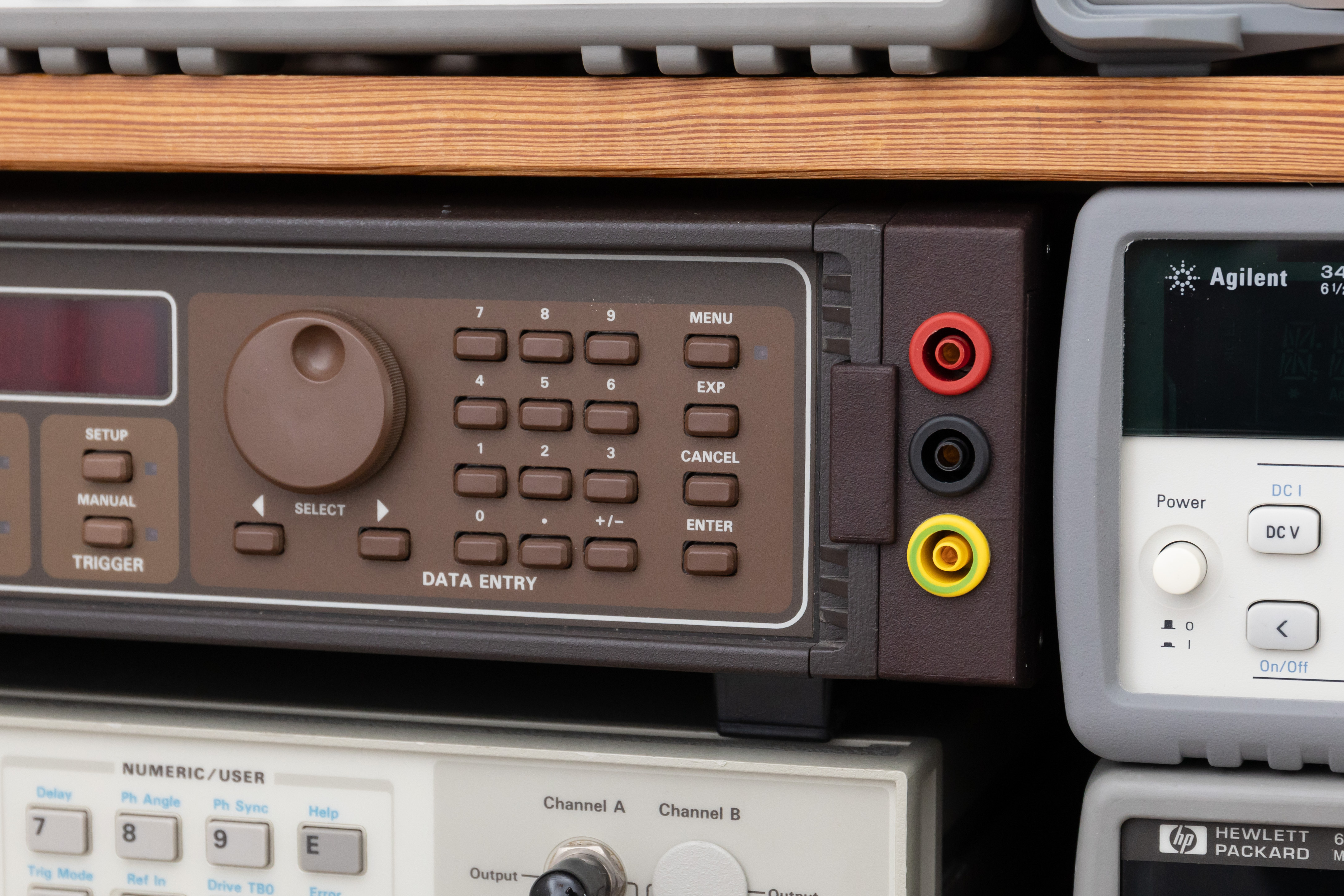 Keithley 236 front panel output connectors