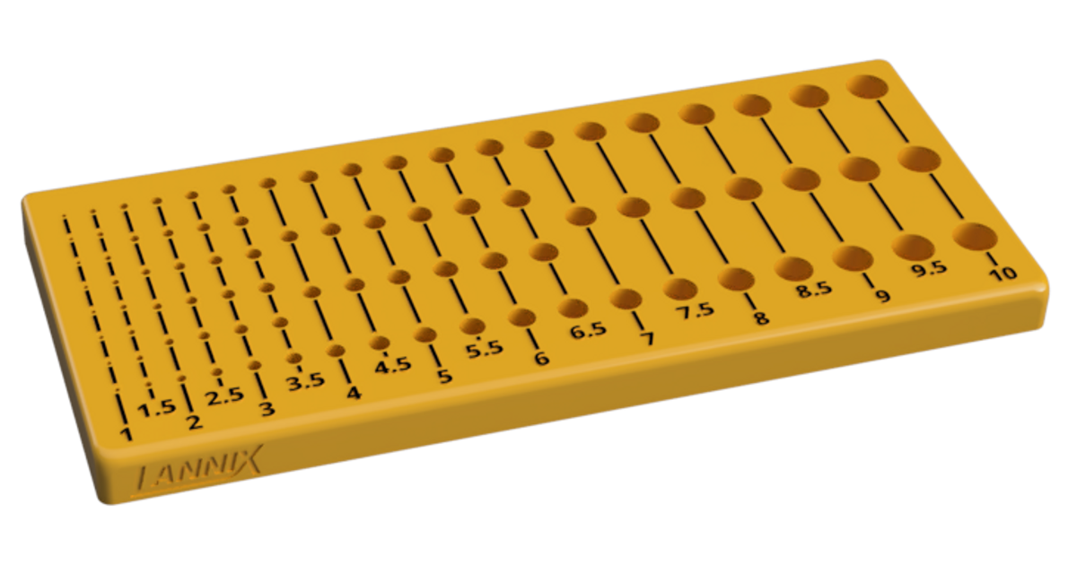 Drill Bit Storage by Lannix 3D Download free STL model