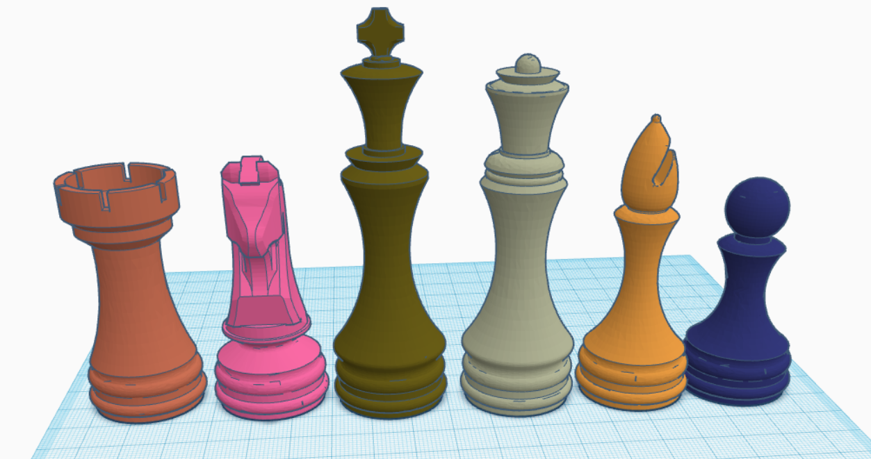 Hollow Classical Chess set