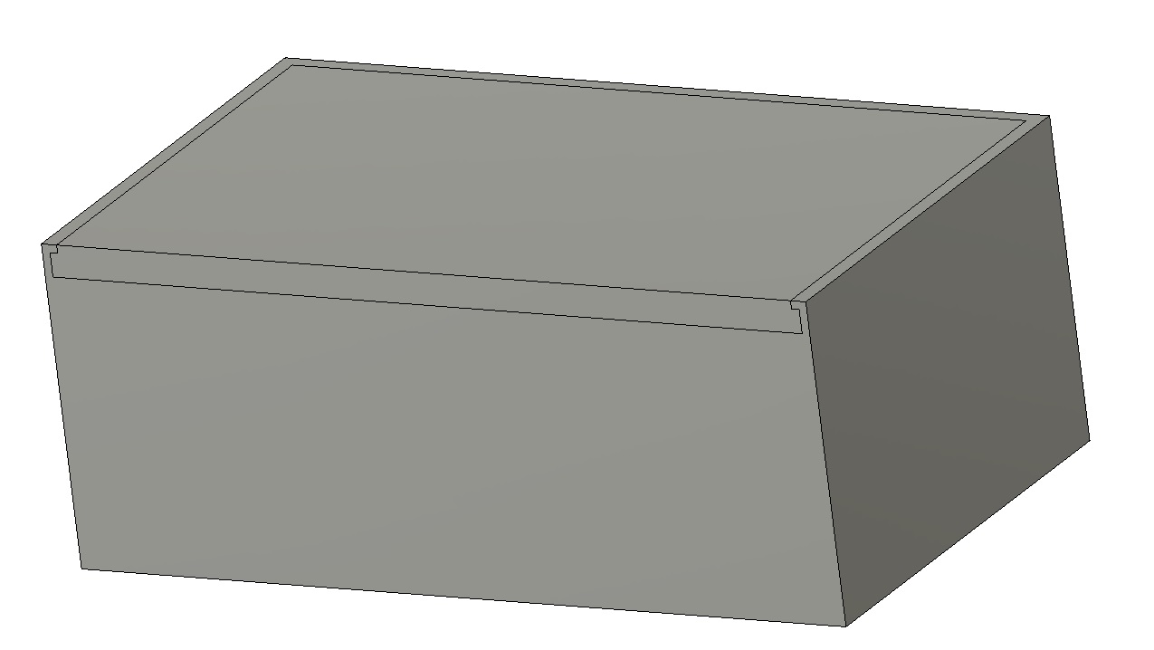 Box with sliding lid by T_Ultra | Download free STL model | Printables.com