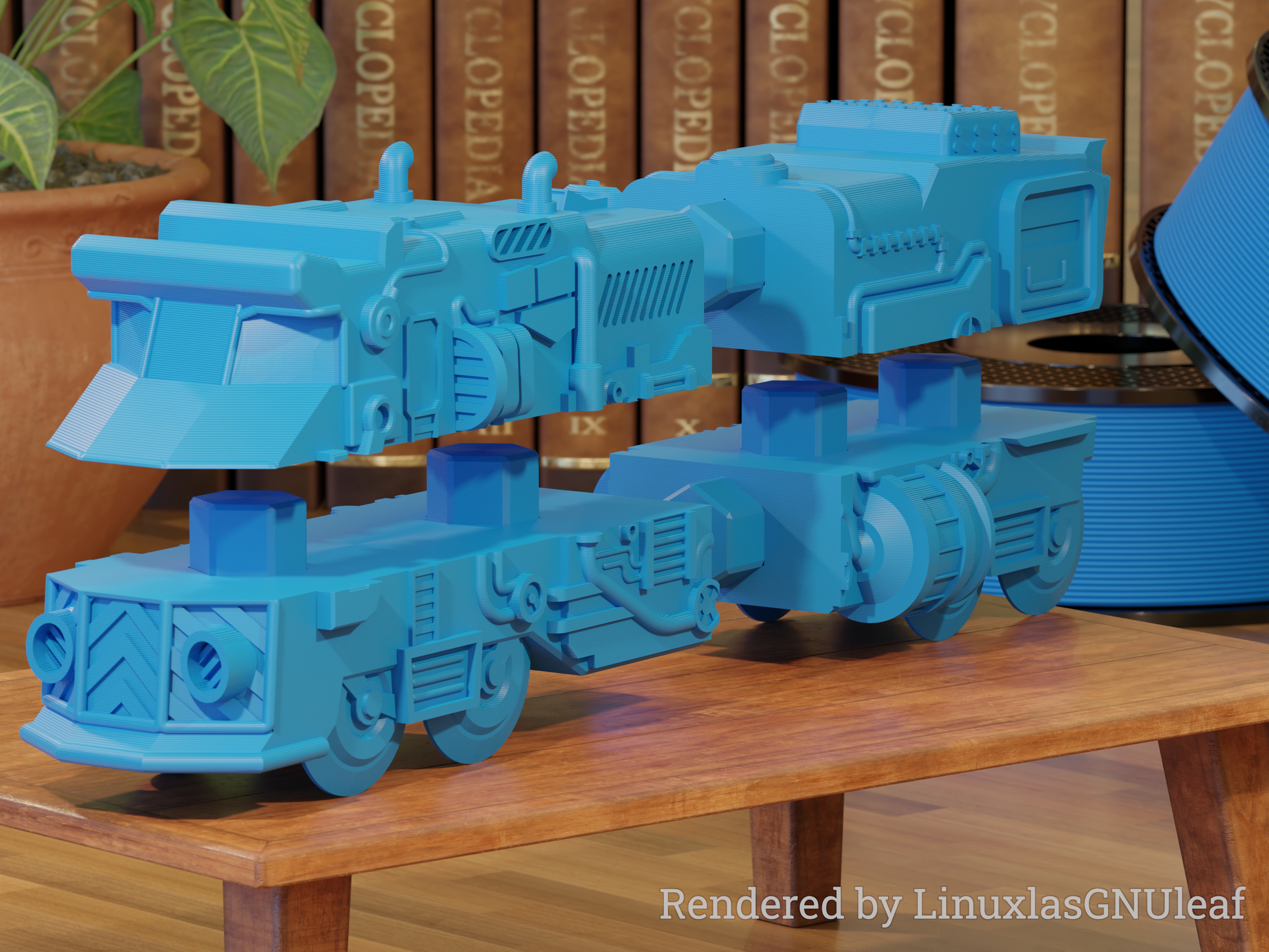 Factorio Locomotive — miniatura 2