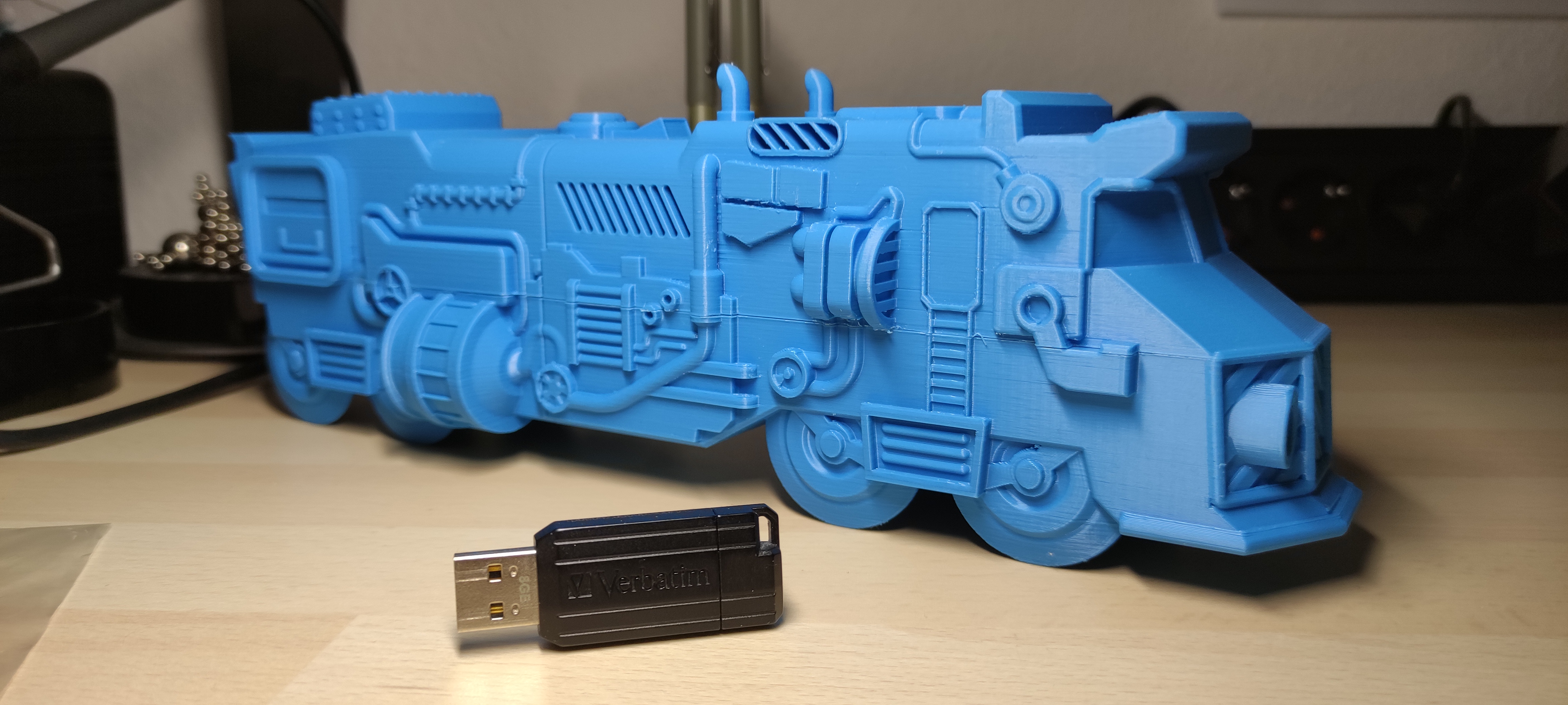 Factorio Locomotive — miniatura 3