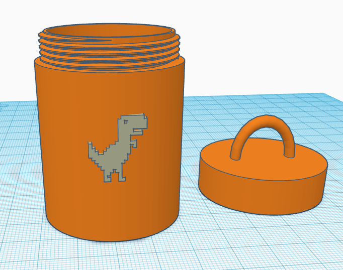 Key chain sealable box