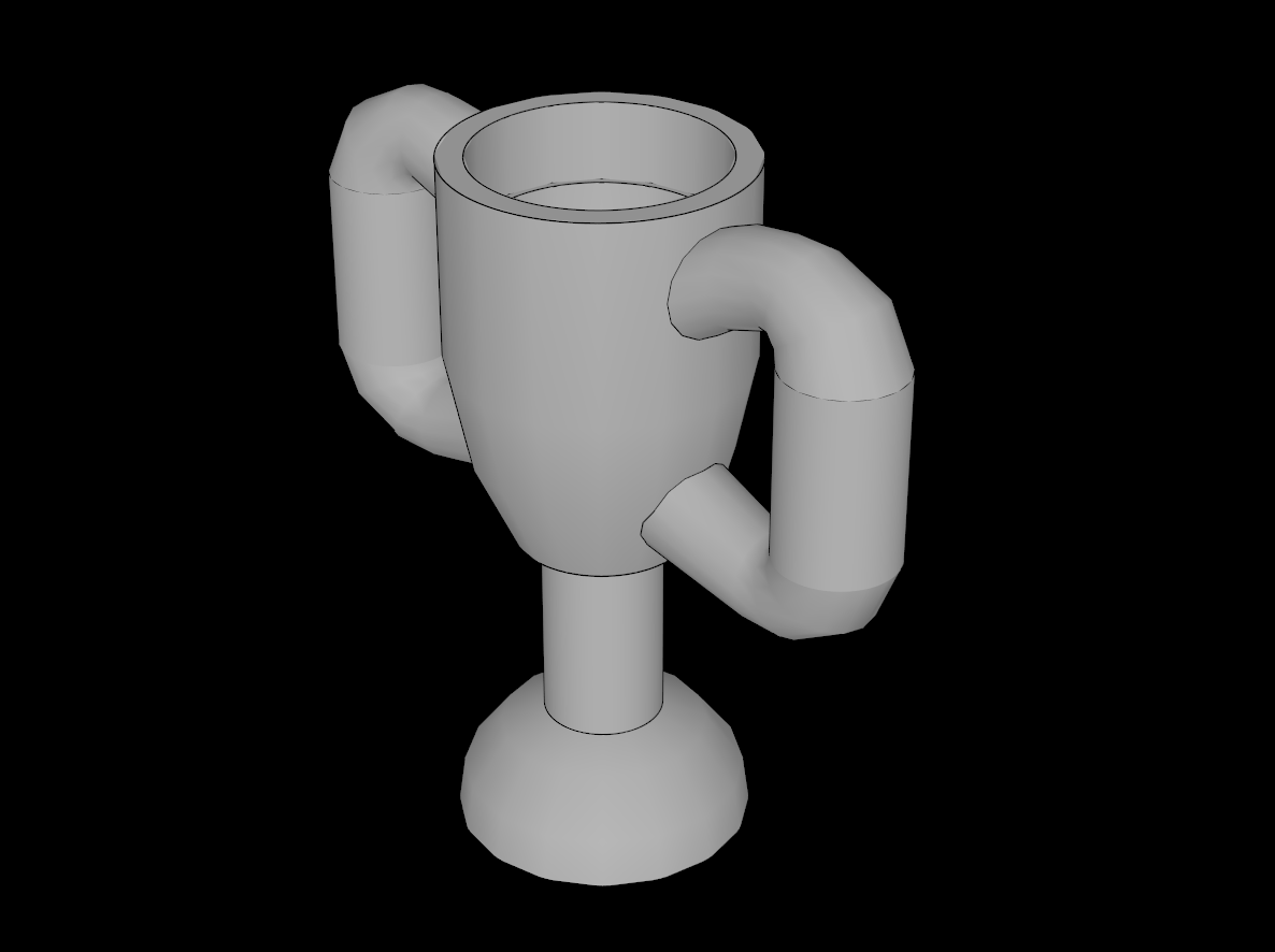 Lego Compatible (10172.dat) Minifig Trophy Cup  2.4L