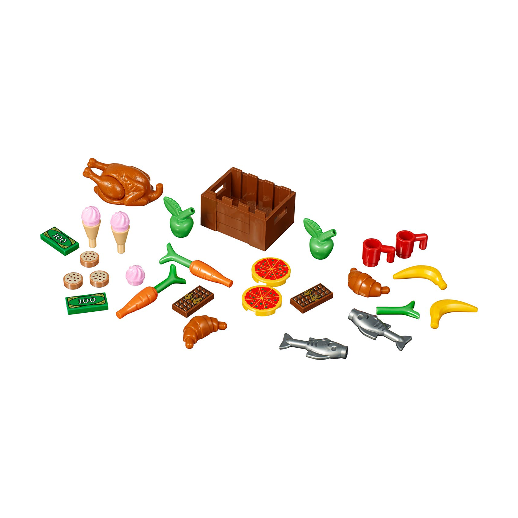 Lego Compatible Food Accessories