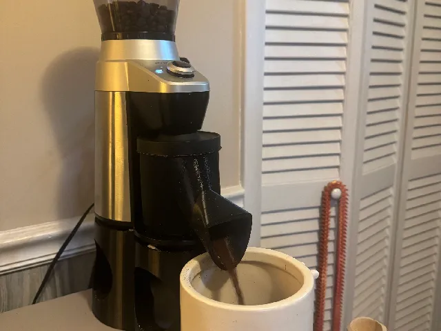Delonghi Ariete 3017 coffee grinder spout and riser