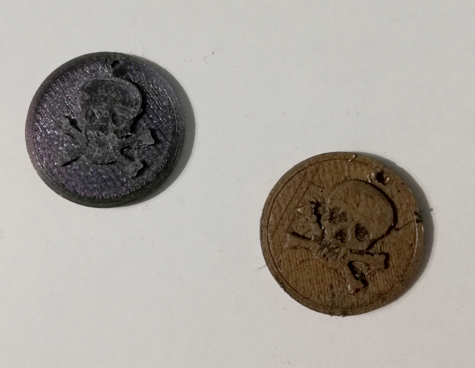 Pirate Coin with a hole