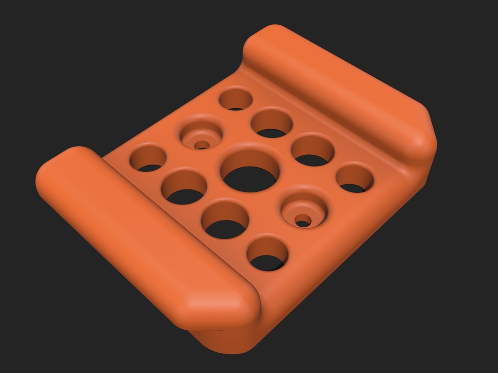 Smooth EGO battery holder / mount