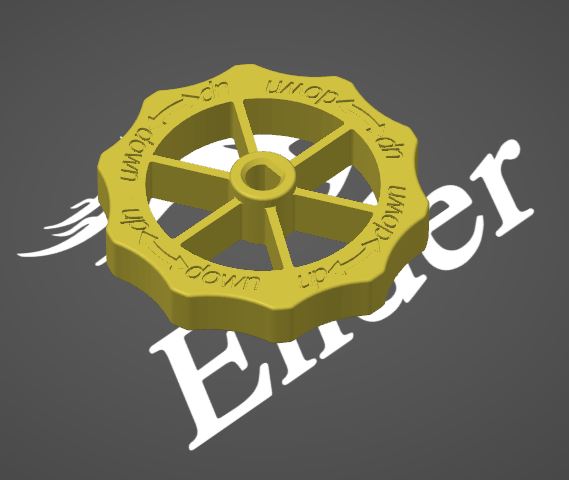 Ender 3 Pro Extruder Knob