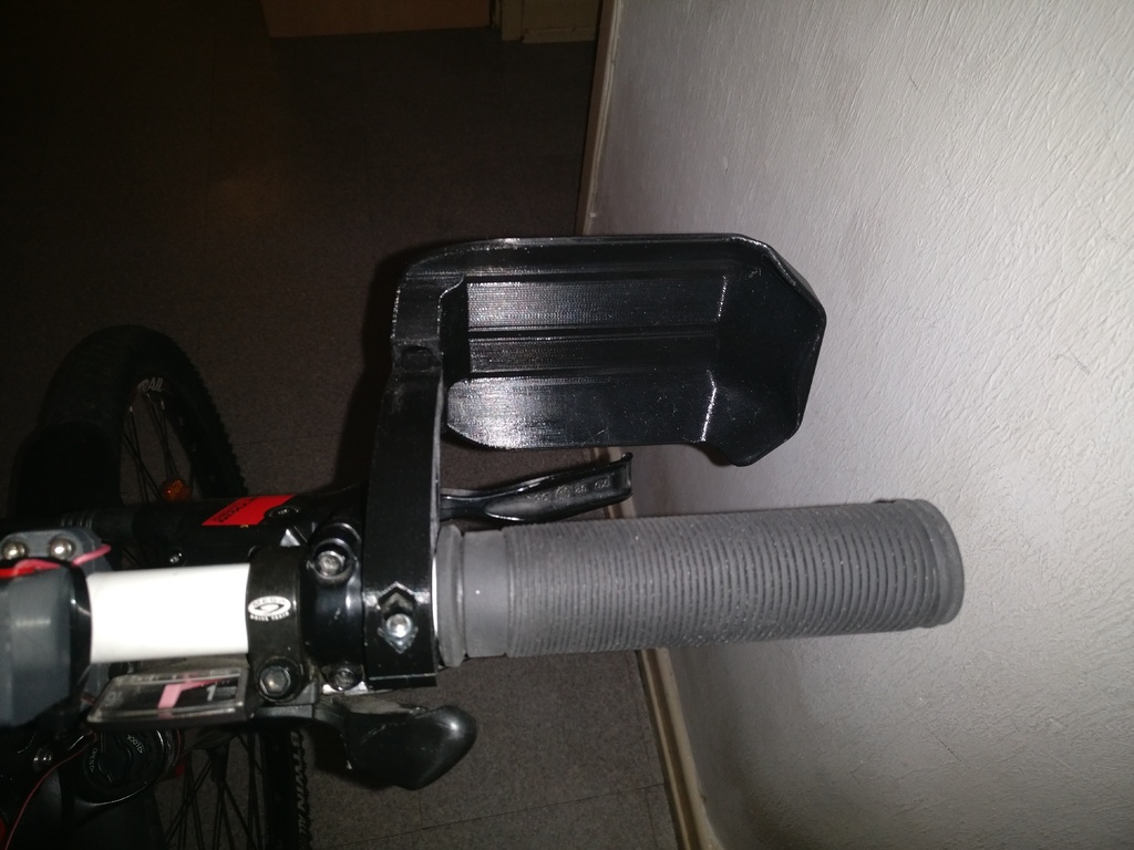 Mountain bike hand guard for 22mm handlebar