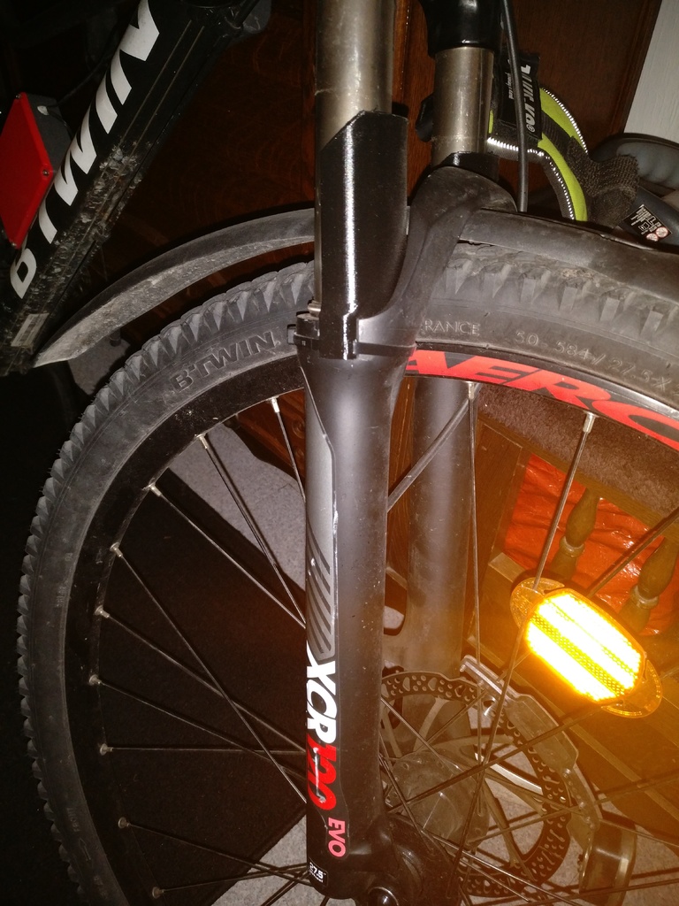 Mountain bike forks protector suntour xcr 120mm